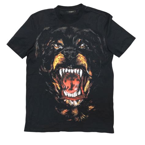 rotweiler givenchy|Givenchy rottweiler t shirt women.